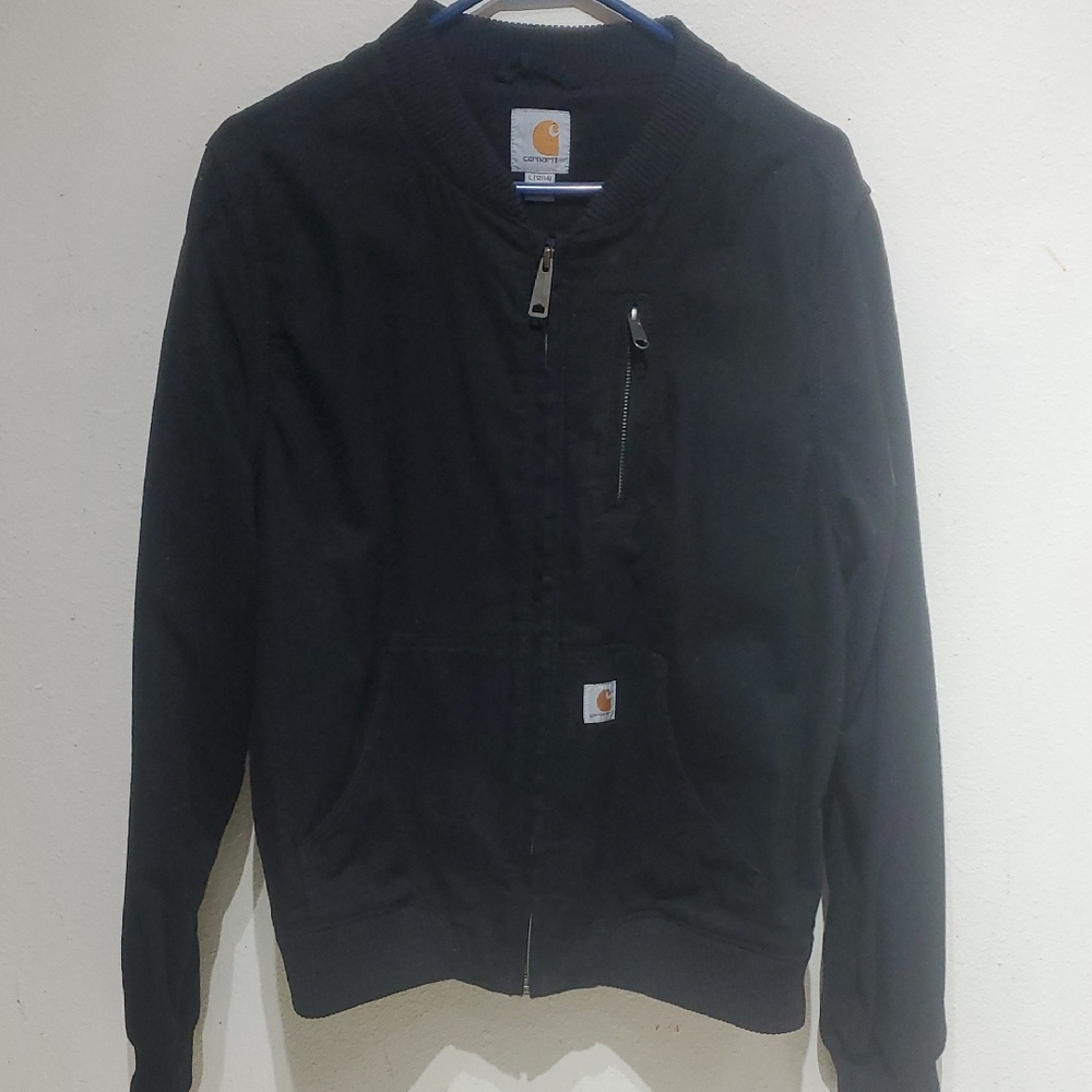 Carhartt Dark Jacket with Zipper Details NWOT